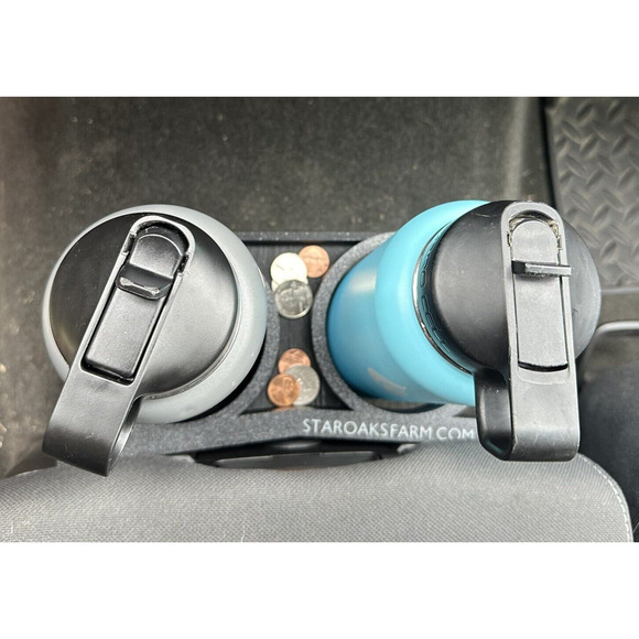 Dual Water Bottle Holder for 2014-2018 Chevrolet Silverado and GMC Sierra - Picture 8 of 16